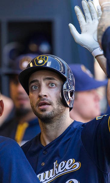 Braun homers twice as Brewers sweep Rockies